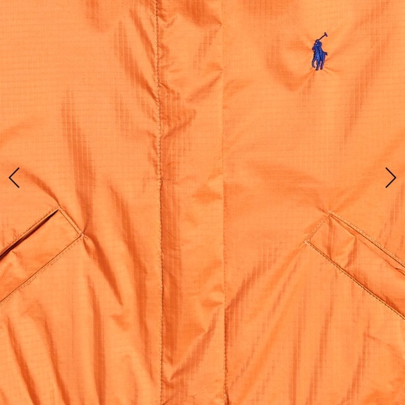 Polo Ralph Lauren New Orange Windbreaker 5 - Picture 3 of 10